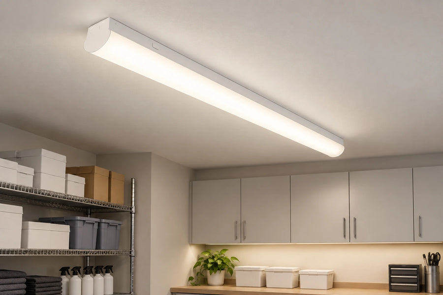 5CCT & 5-Wattage Tunable LED Lowbay Linear Strip Light (with 2.5mm Sensor base) — 4ft — 30W/40W/50W/60W/70W